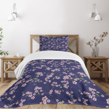 Sakura Blossom Bedspread Set