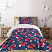 Exotic Flora Bedspread Set