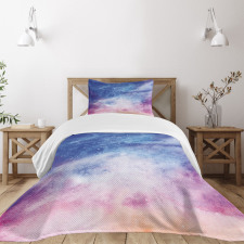 Watercolor Space Bedspread Set