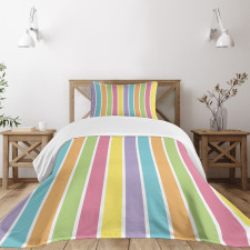 Pastel Summer Funky Bedspread Set
