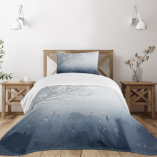 Mystic Romantic Scenery Bedspread Set