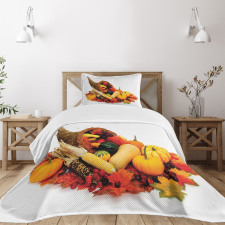 Thanksgiving Photograph Bedspread Set