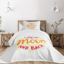 Forever Valentines Bedspread Set