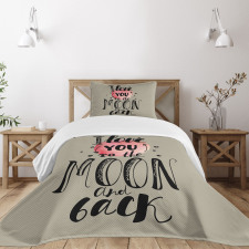 My Valentine Romance Bedspread Set