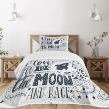 Celestial Concept Bedspread Set