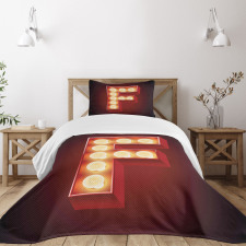 Capital F Casino Disco Bedspread Set