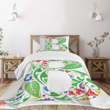 Capital B Spring Herbs Bedspread Set