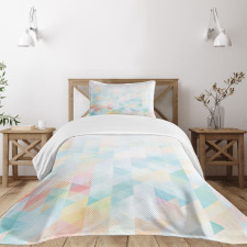 Geometrical Futuristic Bedspread Set