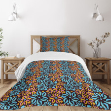 Surreal Floral Circle Bedspread Set