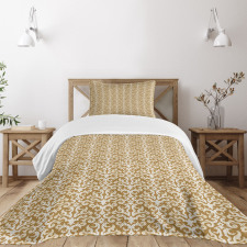Abstract Pastel Flourish Bedspread Set
