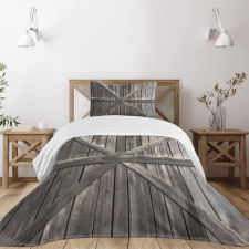 Old Door Rustic Life Bedspread Set