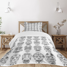 Day of Dead Bedspread Set