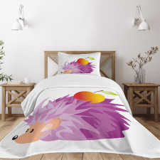 Abstract Animal Apple Bedspread Set