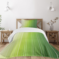 Ombre Color Stripe Digital Bedspread Set