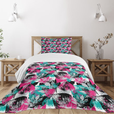 Ornate Leaf Arrangement Bedspread Set