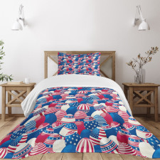 Traditional Easter Eggs Bedspread Set