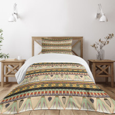 Abstract Indigenous Bedspread Set