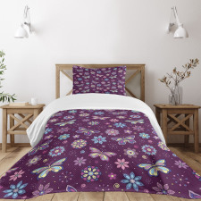 Vortex Shapes Design Bedspread Set