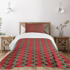 Christmas Shapes Bedspread Set