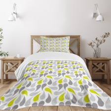 Abstract Paisley Bedspread Set