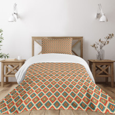 Retro Indigenous Bedspread Set