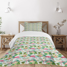 Fresh Exotic Jungle Bedspread Set