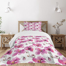 Orchids Feng Shui Bedspread Set