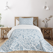 Doodle Summertime Bedspread Set