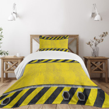 Rusty Working Site Bedspread Set