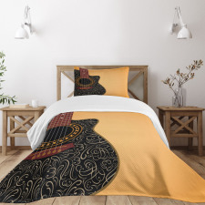 Floral Folk Ornaments Bedspread Set