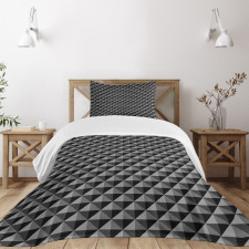 Triangles Modern Bedspread Set