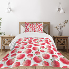 Watercolor Art Harvest Bedspread Set