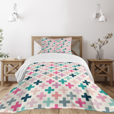 Colorful Hipster Bedspread Set