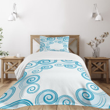 Water Waves Bedspread Set