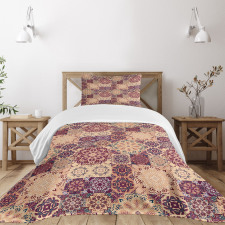 Ornate Ceramic Tiles Bedspread Set