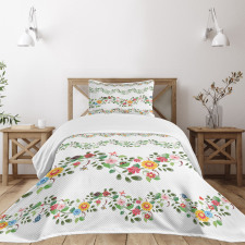 Romantic Pattern Bedspread Set