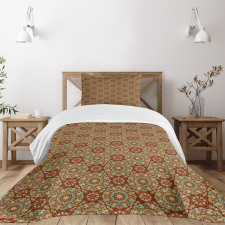 Medieval Mosaic Design Bedspread Set