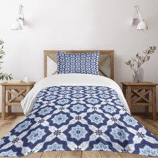 Portuguese Azulejo Pattern Bedspread Set