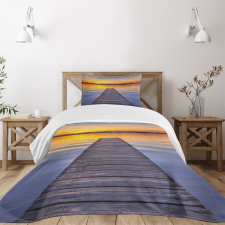 Sunset at Paterwoldsemeer Bedspread Set