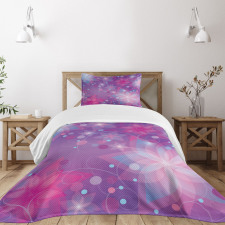 Floral Dreamy Romantic Bedspread Set