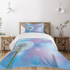 Bokeh Design Blowball Bedspread Set