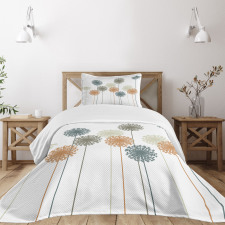 Meadow in Summer Season Bedspread Set