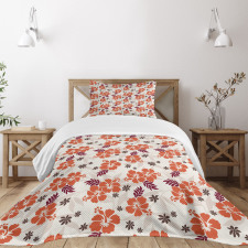 Aloha State Foliage Bedspread Set