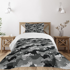 Mustang Herd Animals Bedspread Set