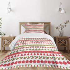 December Holiday Bedspread Set