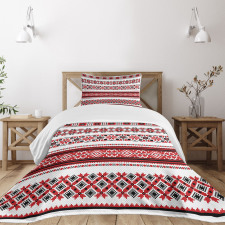 Ukrainian Accents Bedspread Set