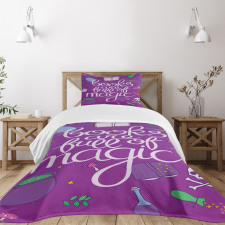 Full of Magic Witchcraft Bedspread Set