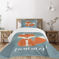 Greet the Summer Season Bedspread Set