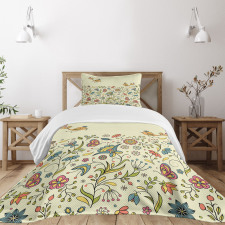 Flourishing Spring Bedspread Set