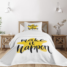 Make It Happen Bedspread Set